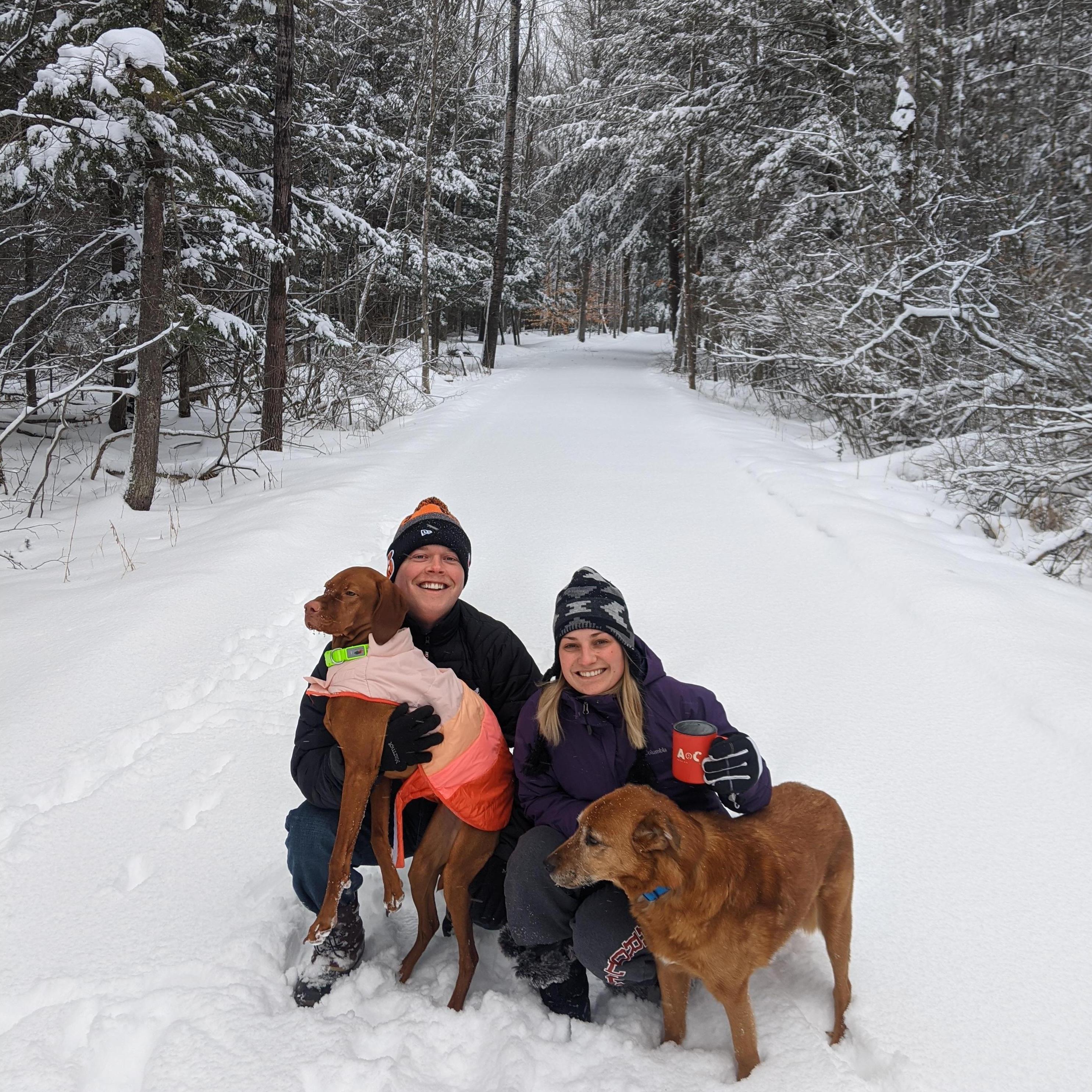 We absolutely love spending time with our (dog) children, Solomon & LaRue!