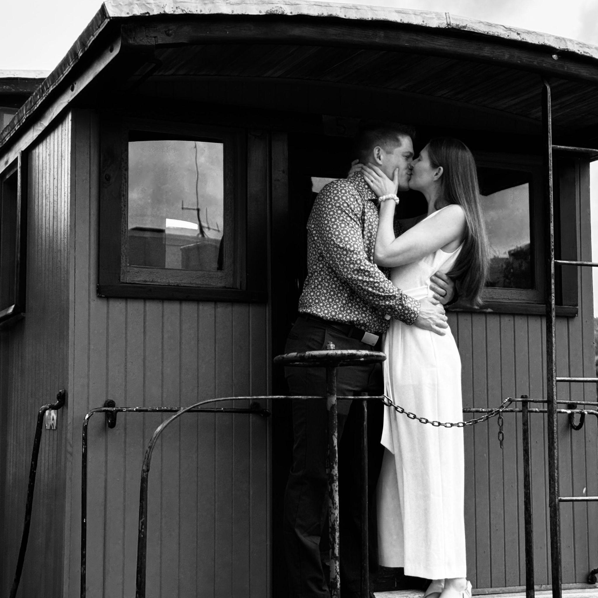 After our official wedding at the Avery County Courthouse - 9/26/25