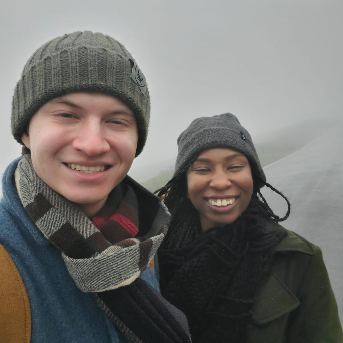 Getting lost in the fog but having a great time!