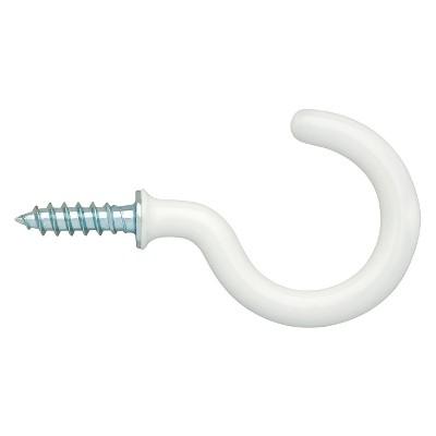Liberty Hardware - Arrow 1-1/4" White Cup Hooks - 36pk