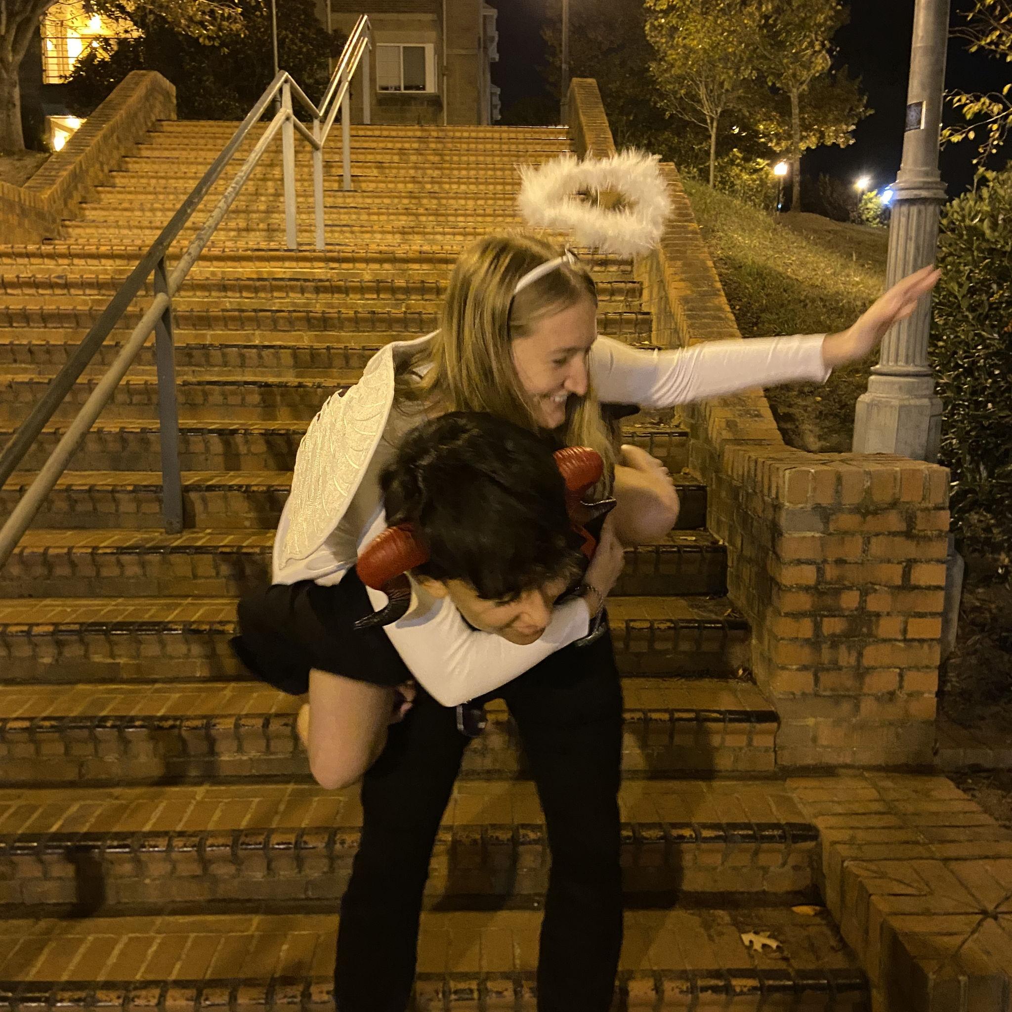 The bride & groom's 2nd Halloween