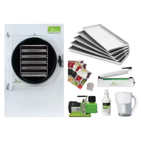*Harvest Right Large Freeze Dryer Kit With Free Accessories – White – (SHIPS IN 1-5 WEEKS)