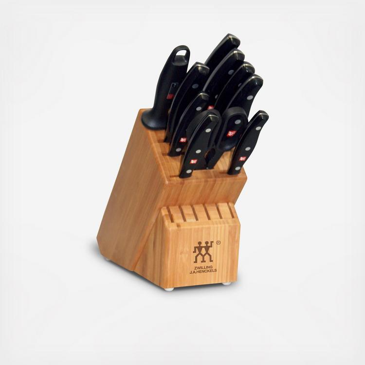ZWILLING, Twin Signature 11-Piece Knife Block Set | Zola