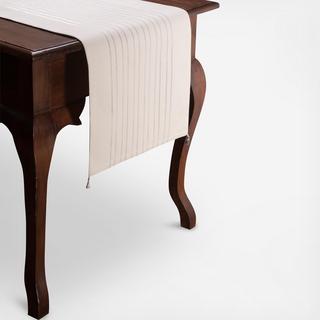 Lyra Woven Stripe Table Runner