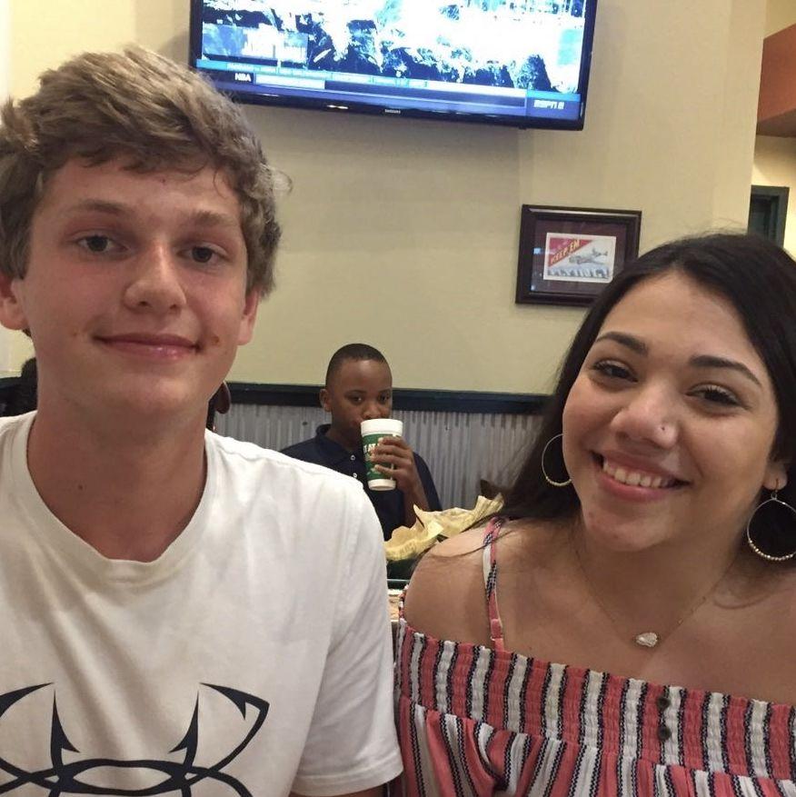 Our first date