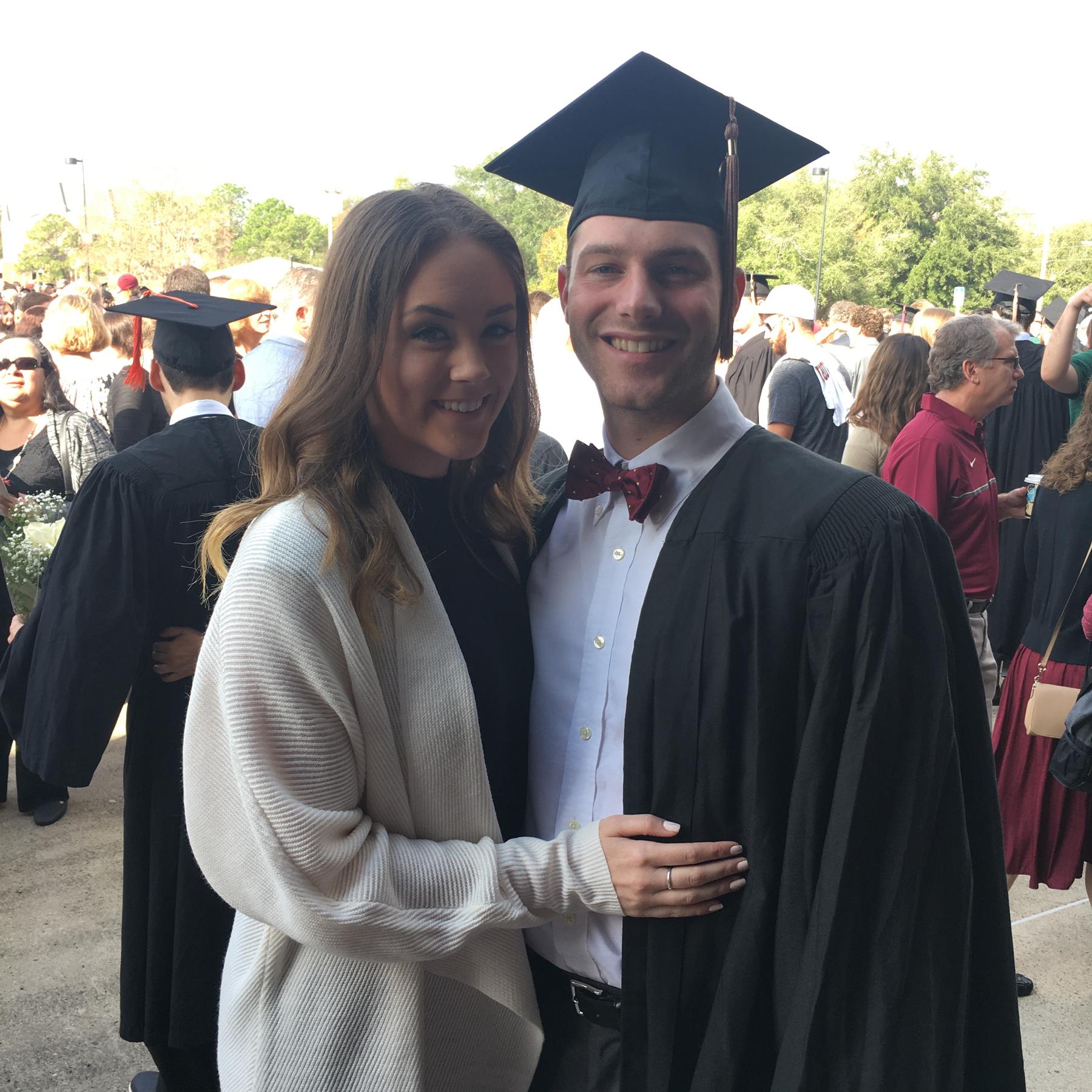 Alec’s graduation, December 2016