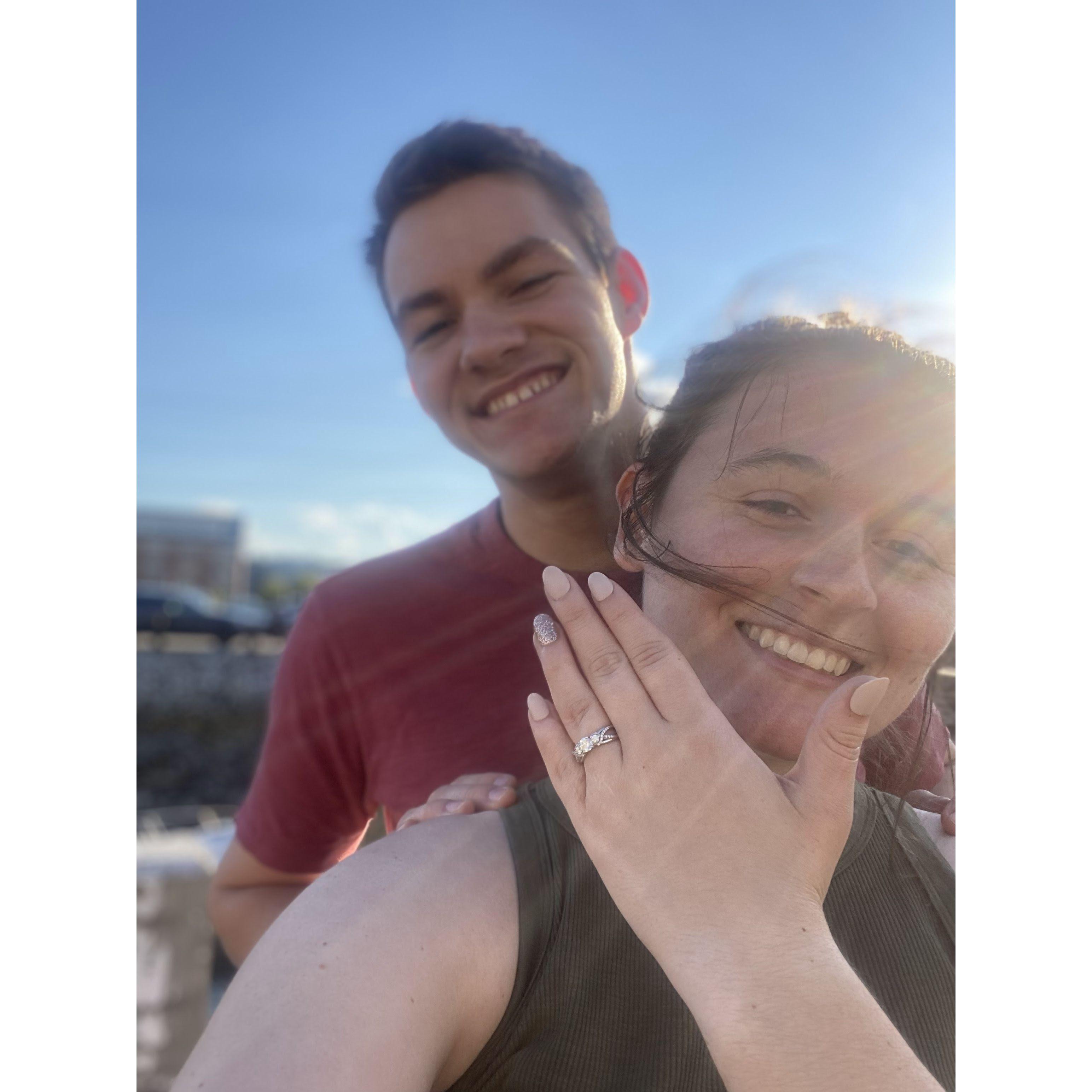It was a yes!