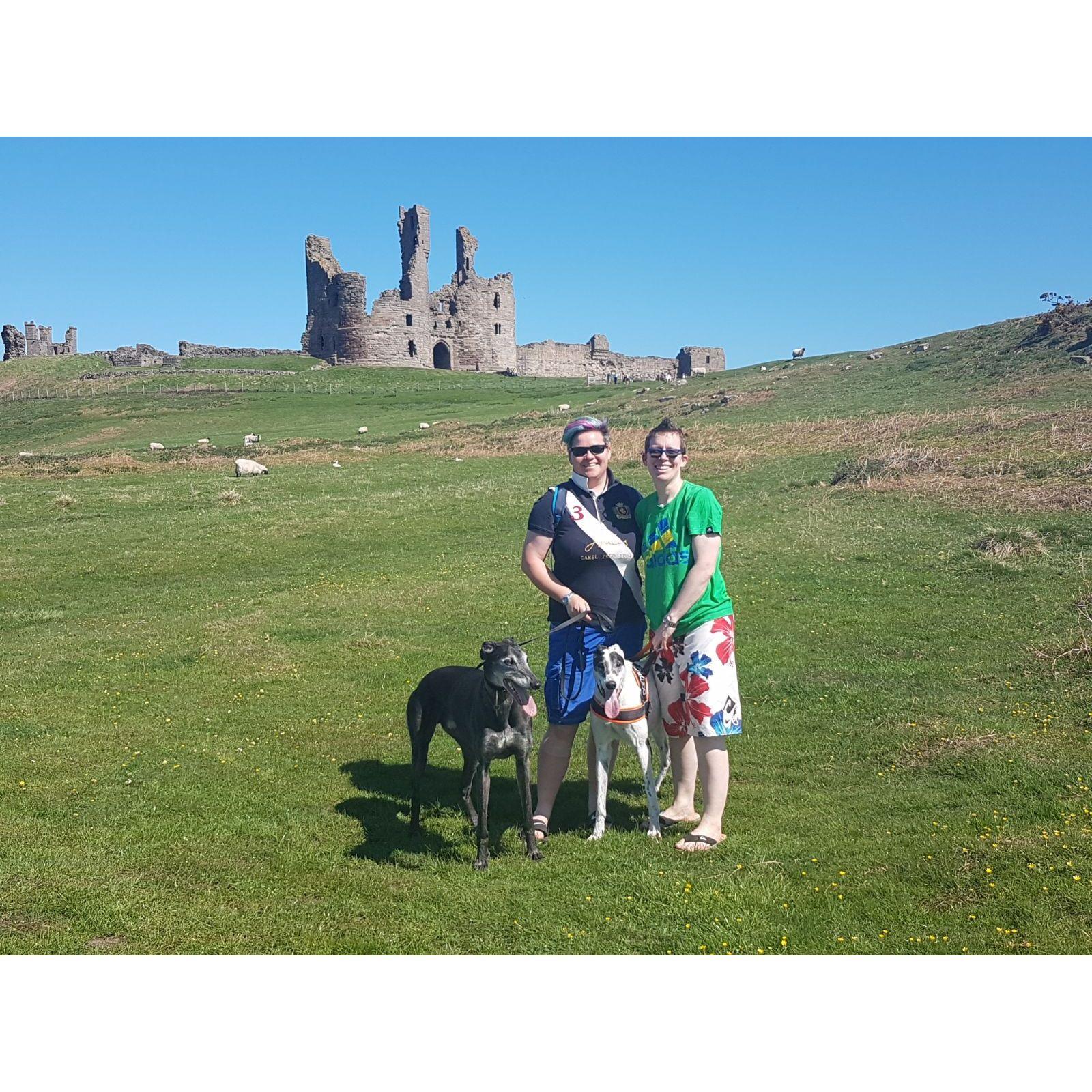 Family snap with Major and Spex