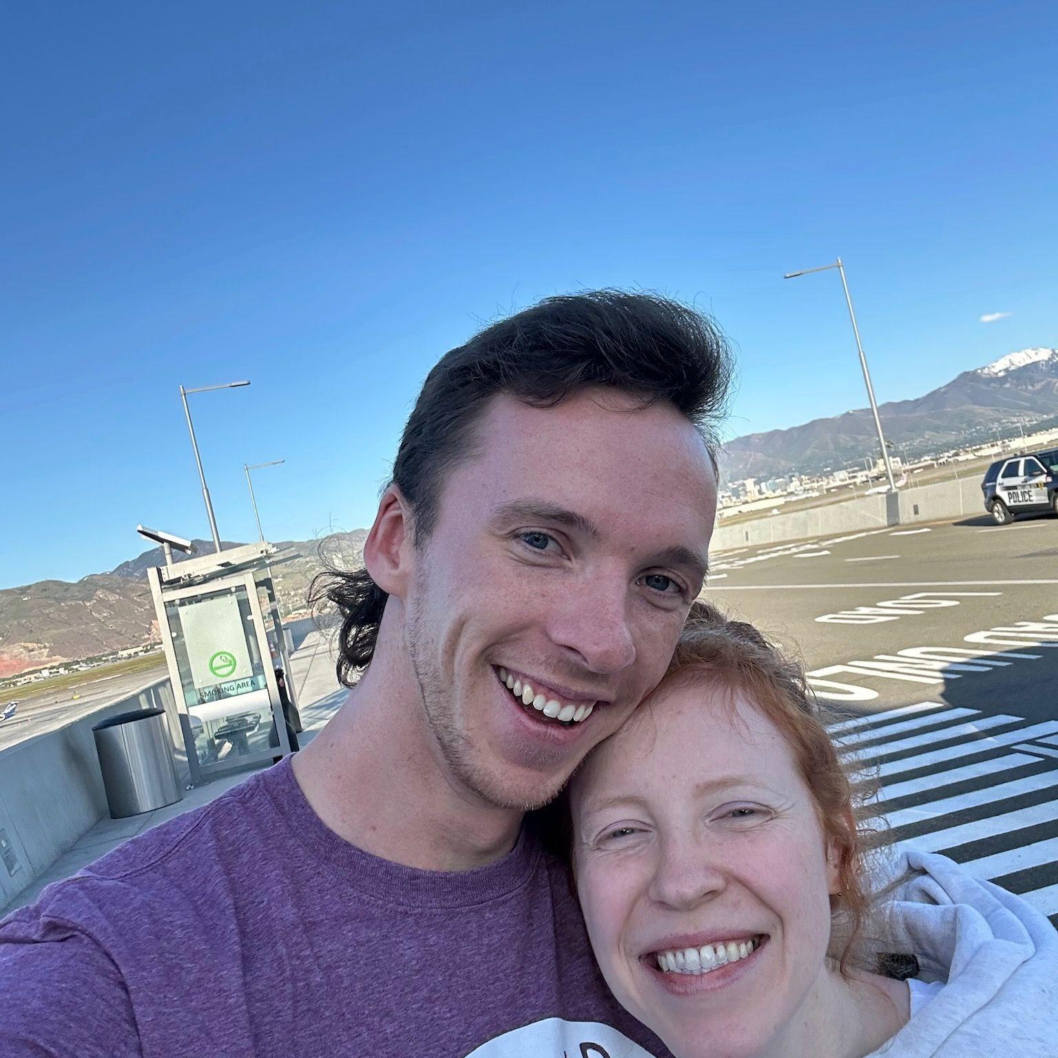 Kristen and Connor's first photo together!