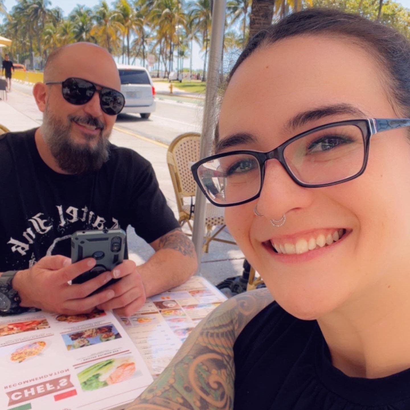 Breakfast in South Beach <3