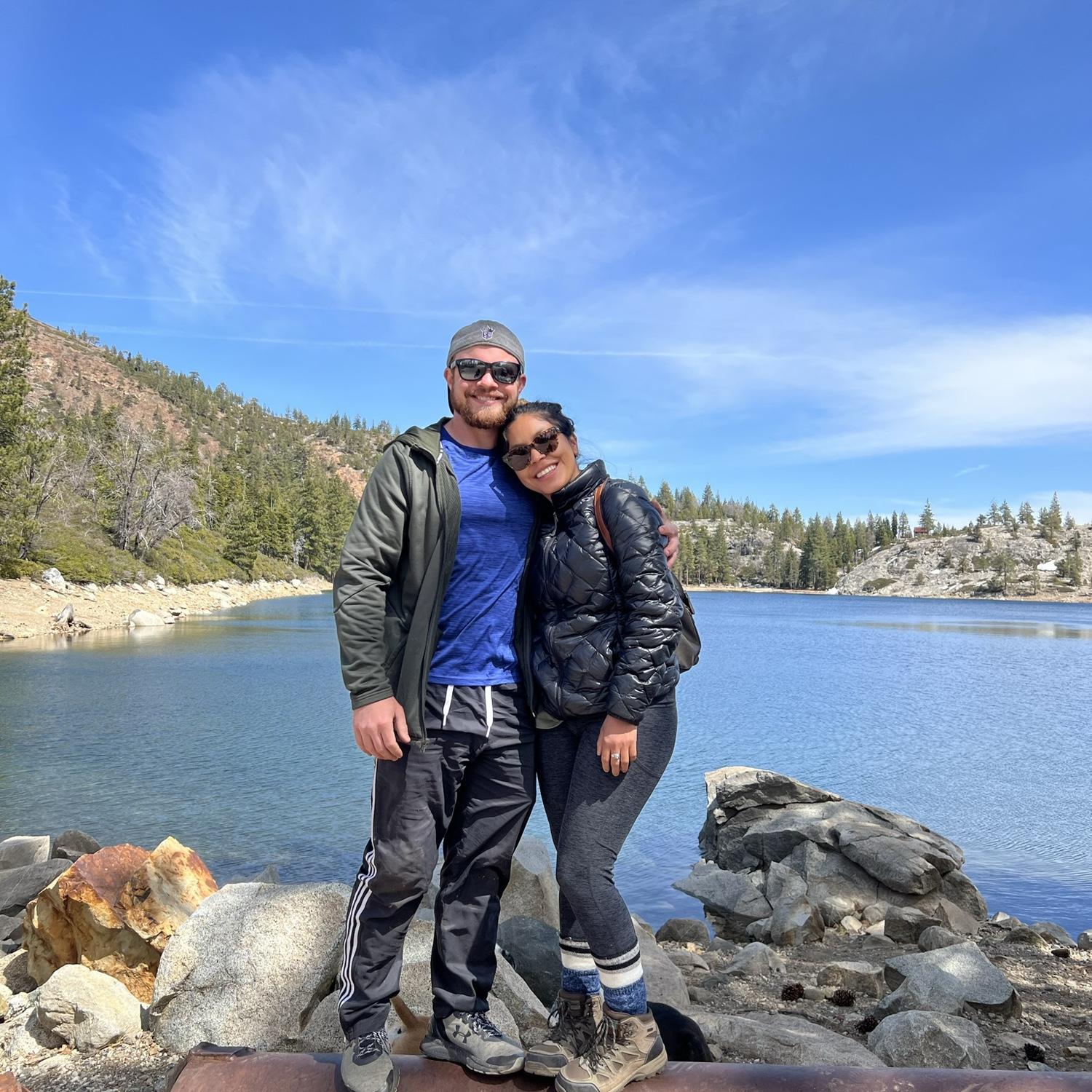 Blue Lake. One of the first trips together and a top favorite