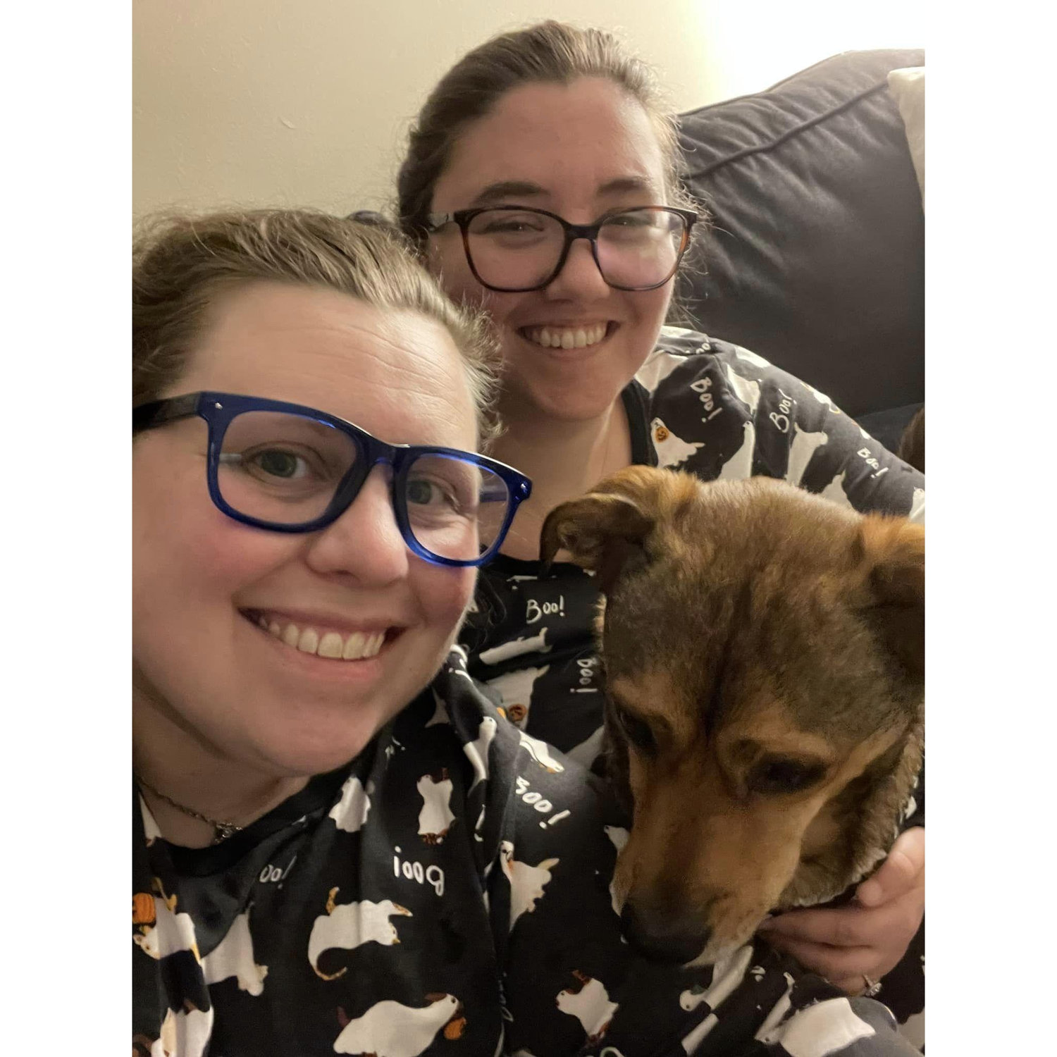 The family that patches pajamas, stays together...or something