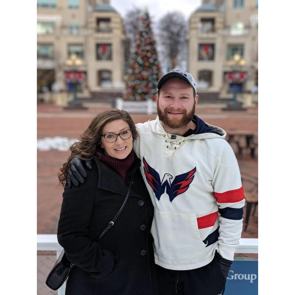 Reston Ice Skating Rink, Christmas Eve 2019