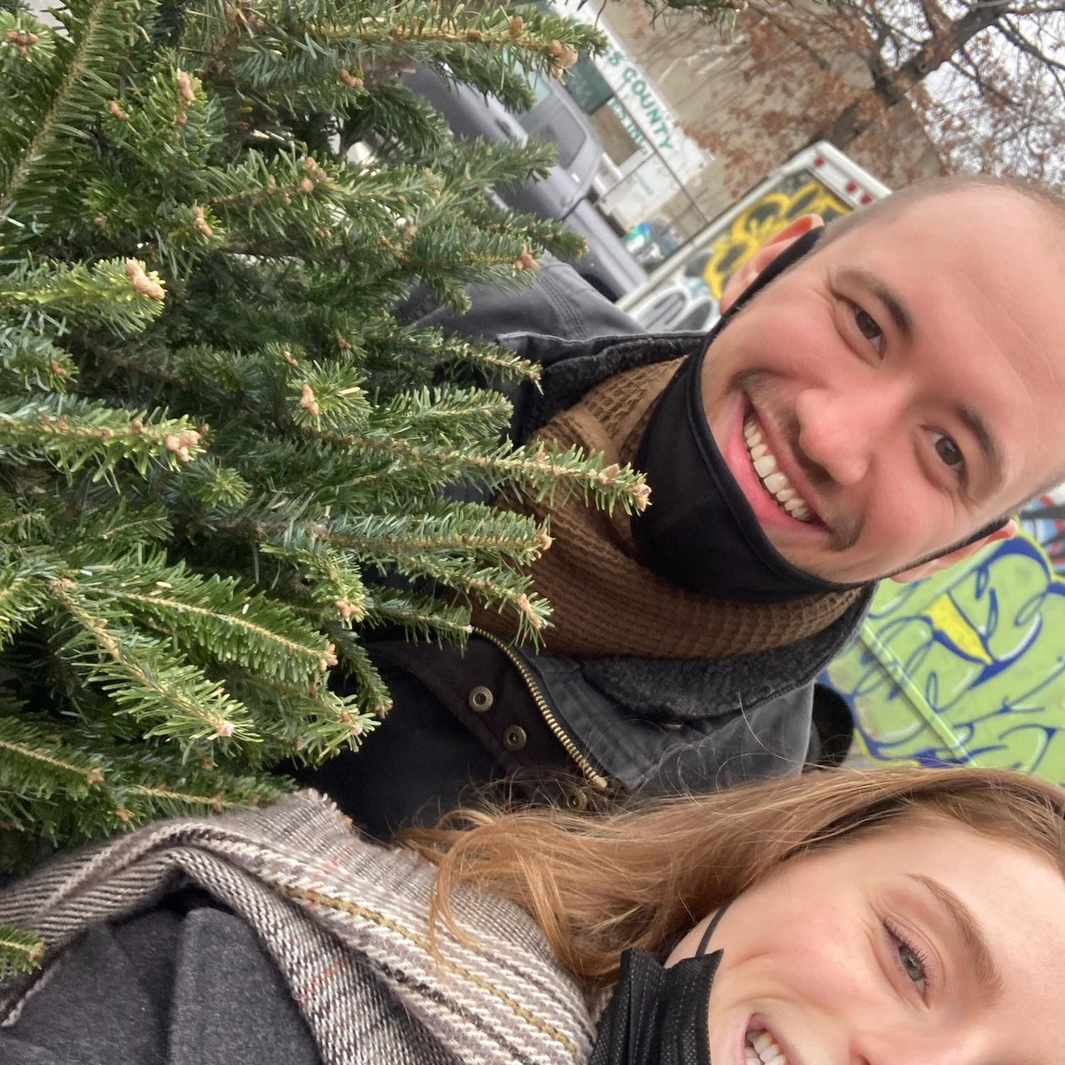Dec 2021 - our first Christmas tree!