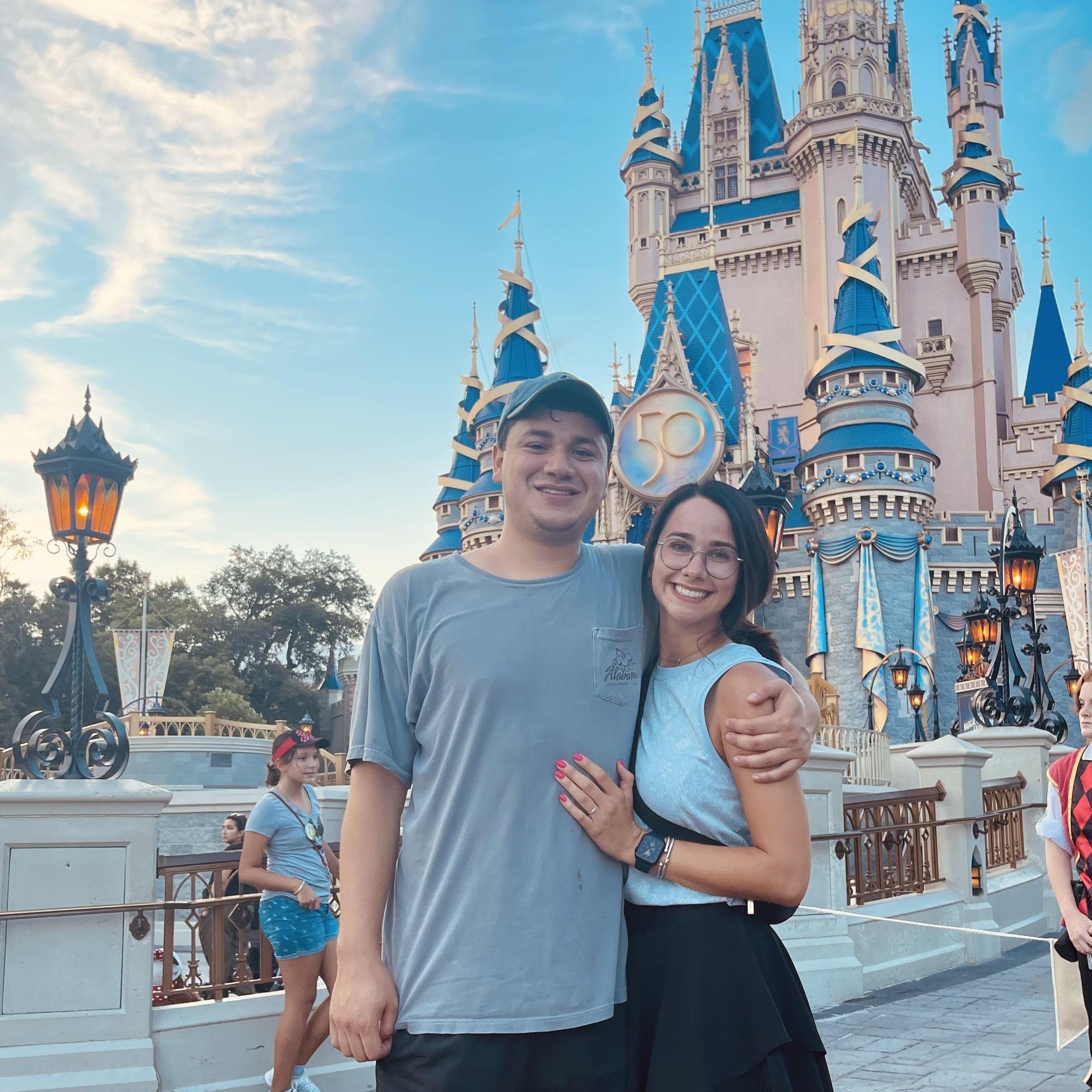 July 31, 2022 - Hector and McKenna's love took them to Disney World!