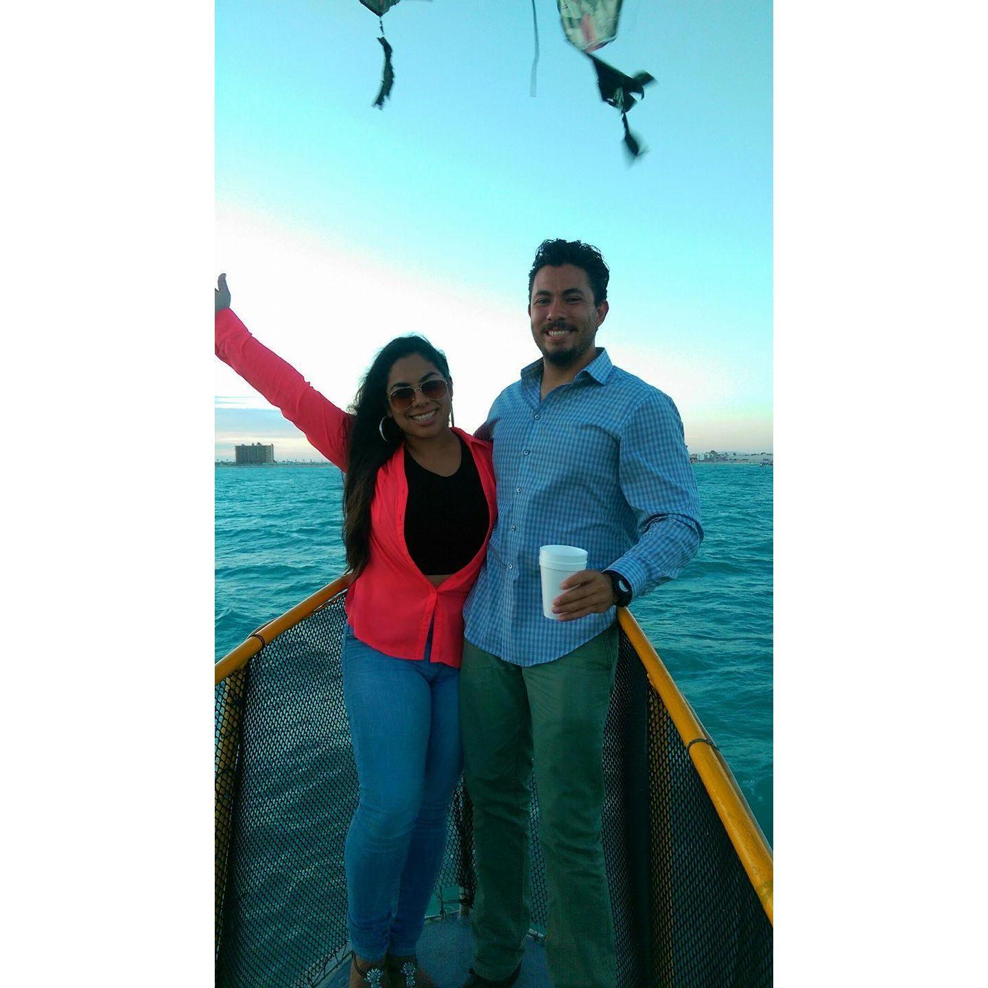 I brighten his life up ;) Puerto Penasco family trip 2017.