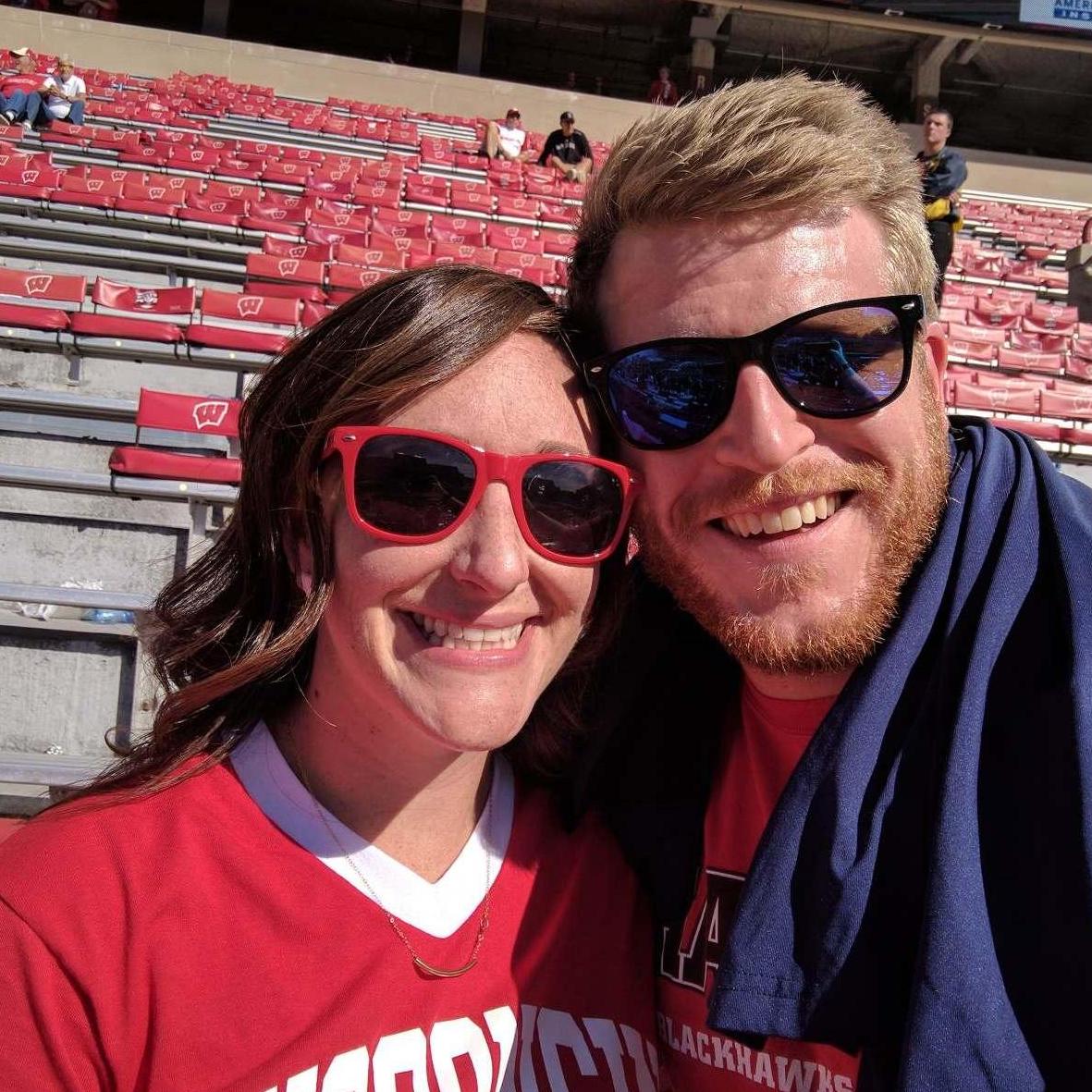 Kevin's first Badger game