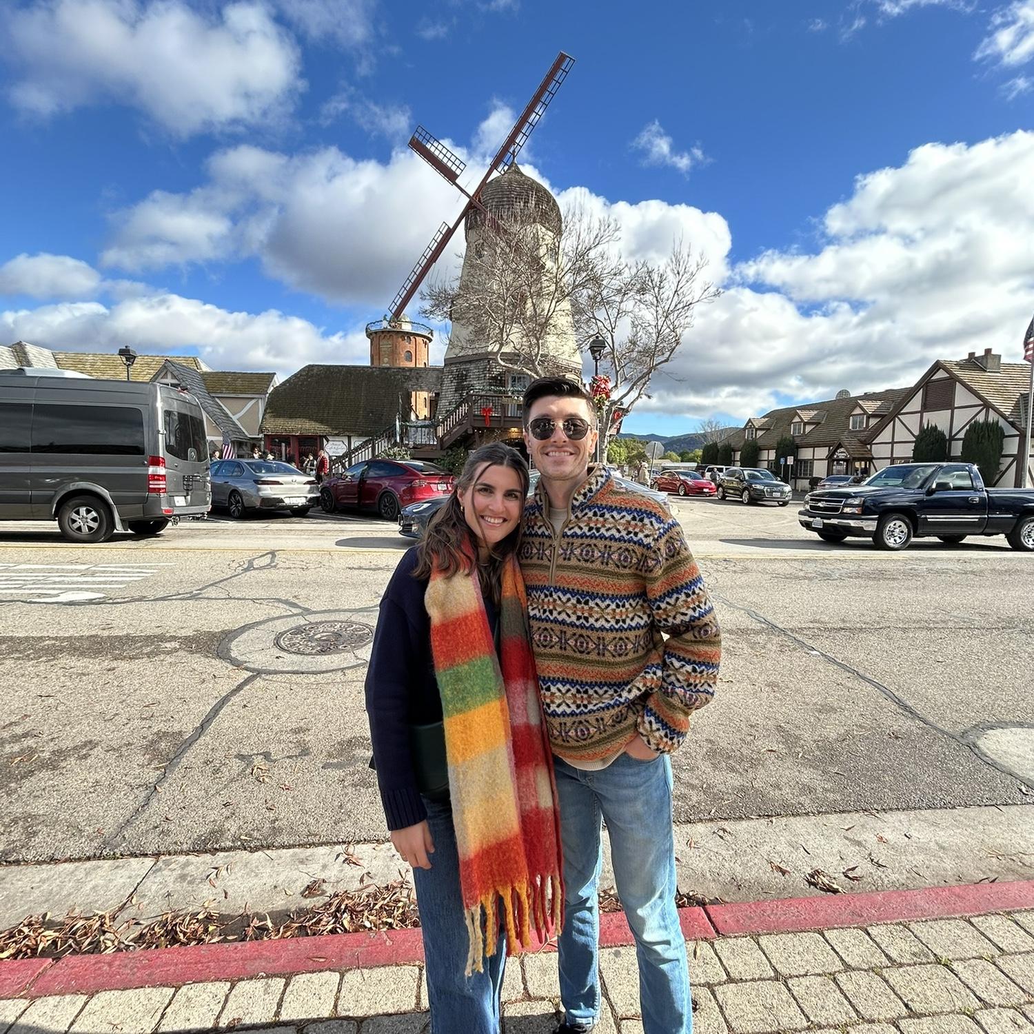 Coopers first time in Solvang!