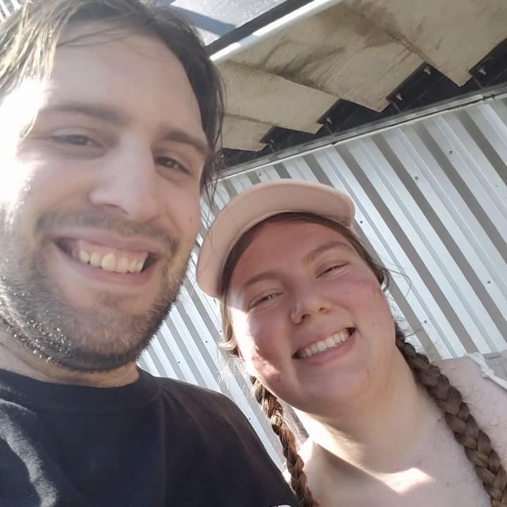 Our first photo together!