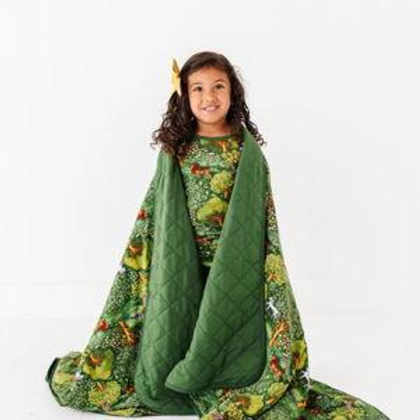 Blanket in Medieval Gardens