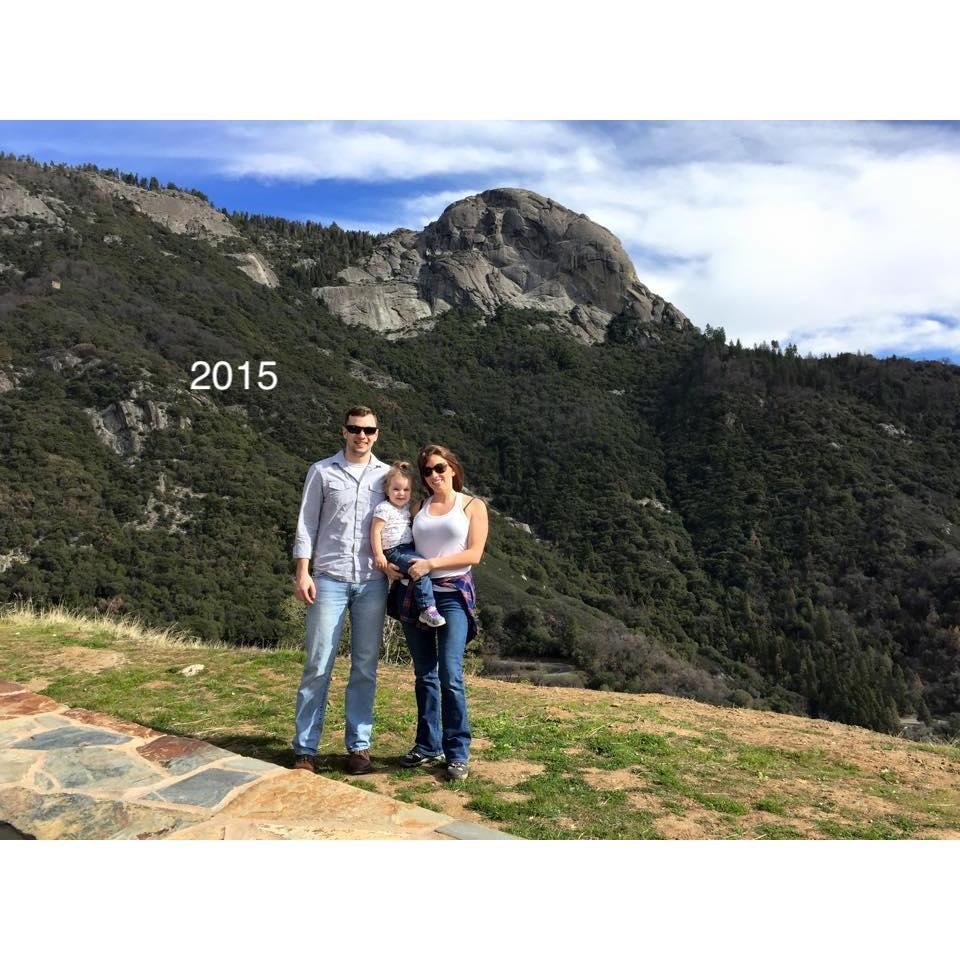 Somewhere in California, during our move to Texas