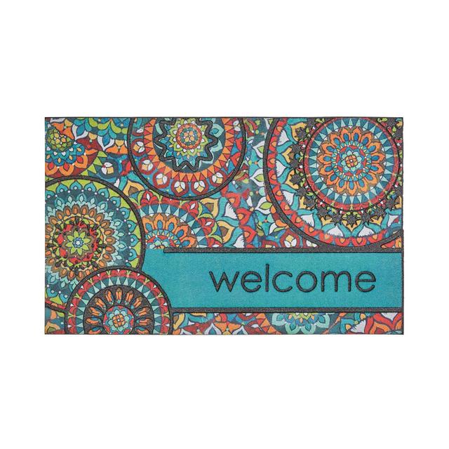 Mohawk Doorscapes Welcome 1' 6" L X 2' 6" W Doormat