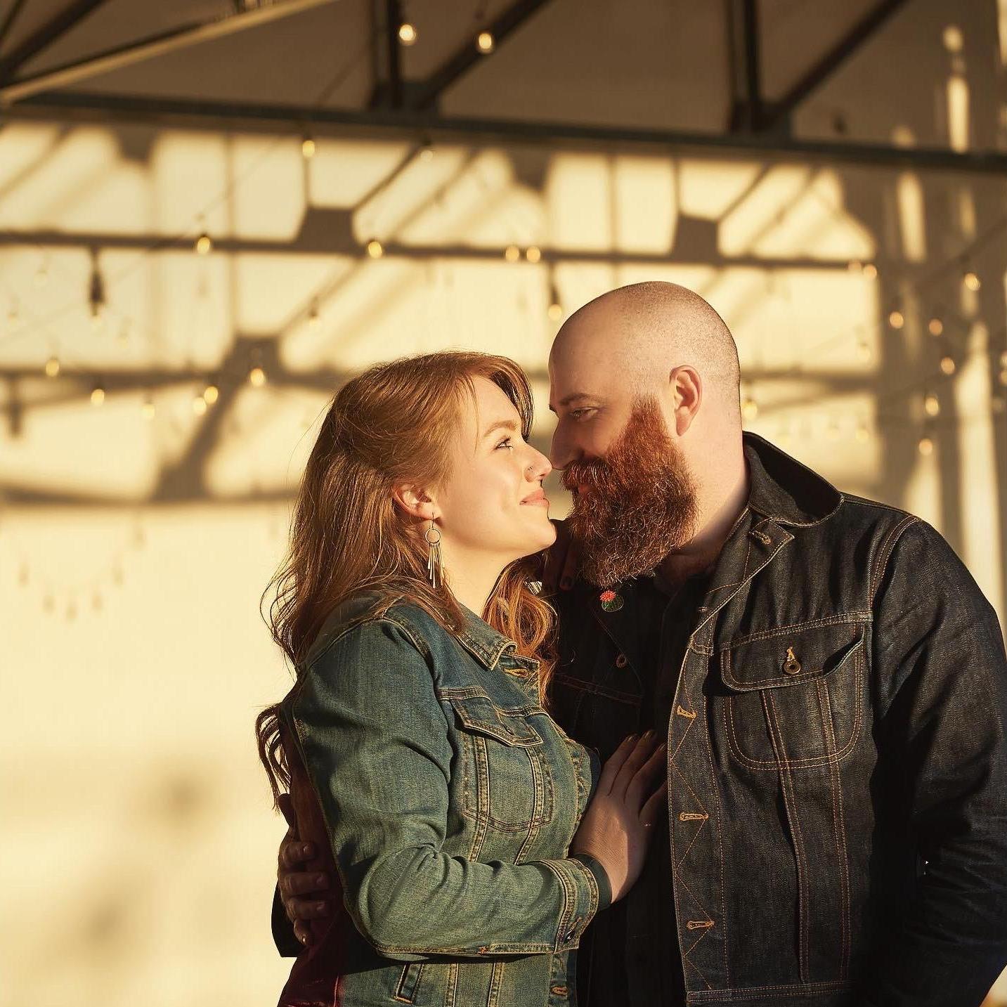 Photo by our dear friend Adam, after we got engaged <3