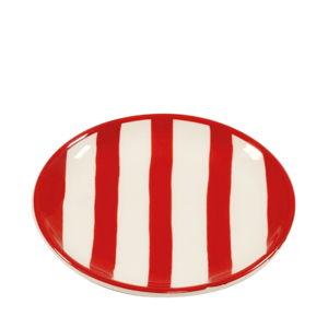 Zafferano Lido Dessert Plate - Red (Set of 4)