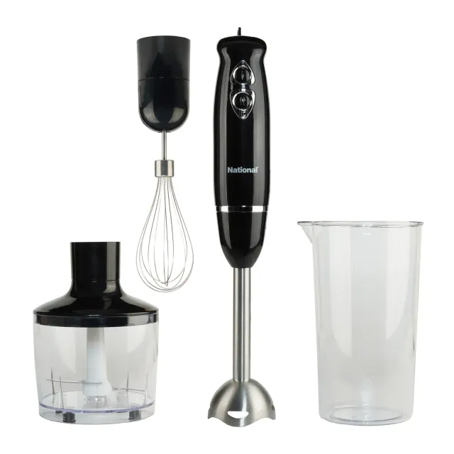National® 500-Watt Multi-Purpose 4-in-1 Immersion Blender with Attachments