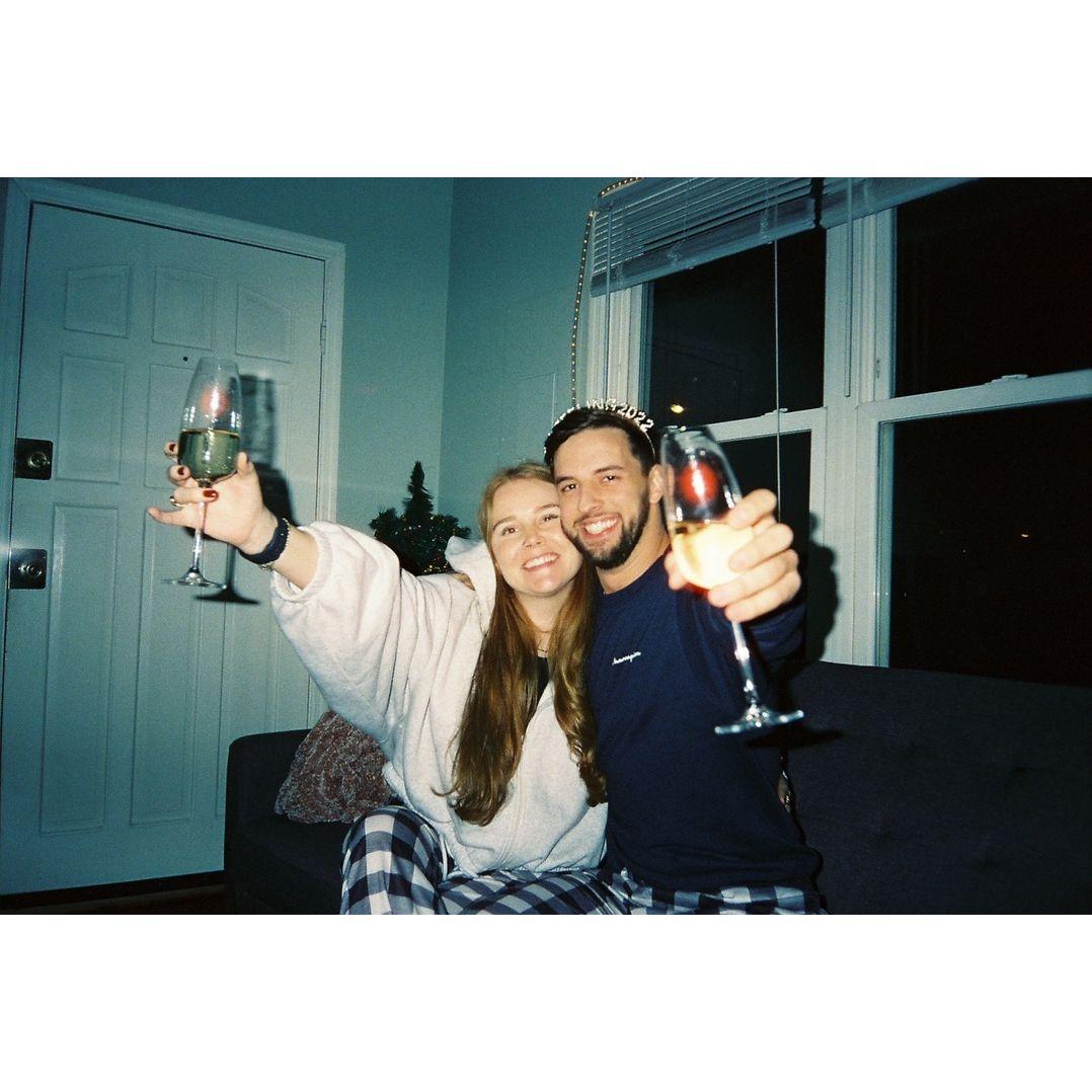 Our first New Years Eve together, along with our best friends, Josh and Sarah.