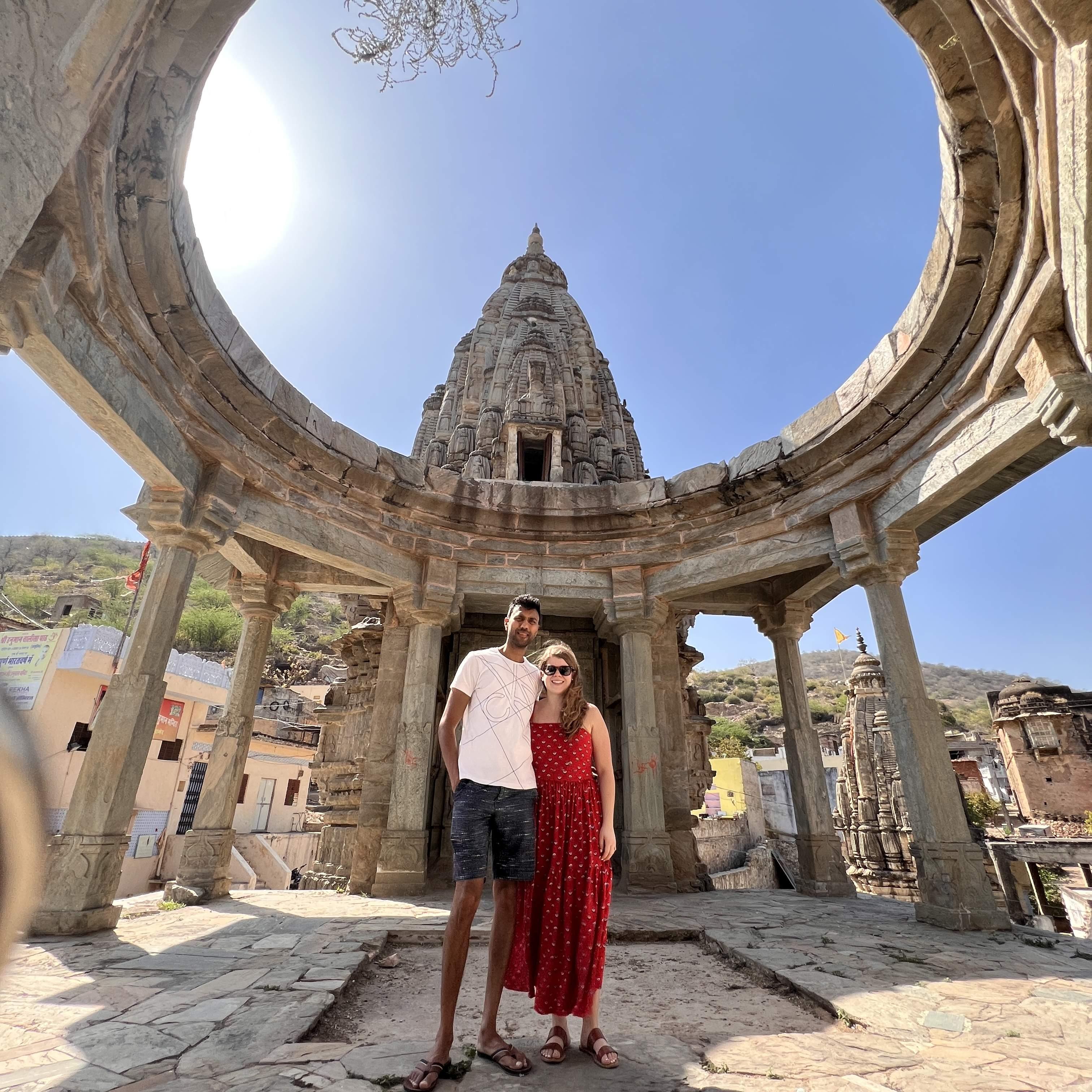 Exploring historic places in Jaipur, 2022