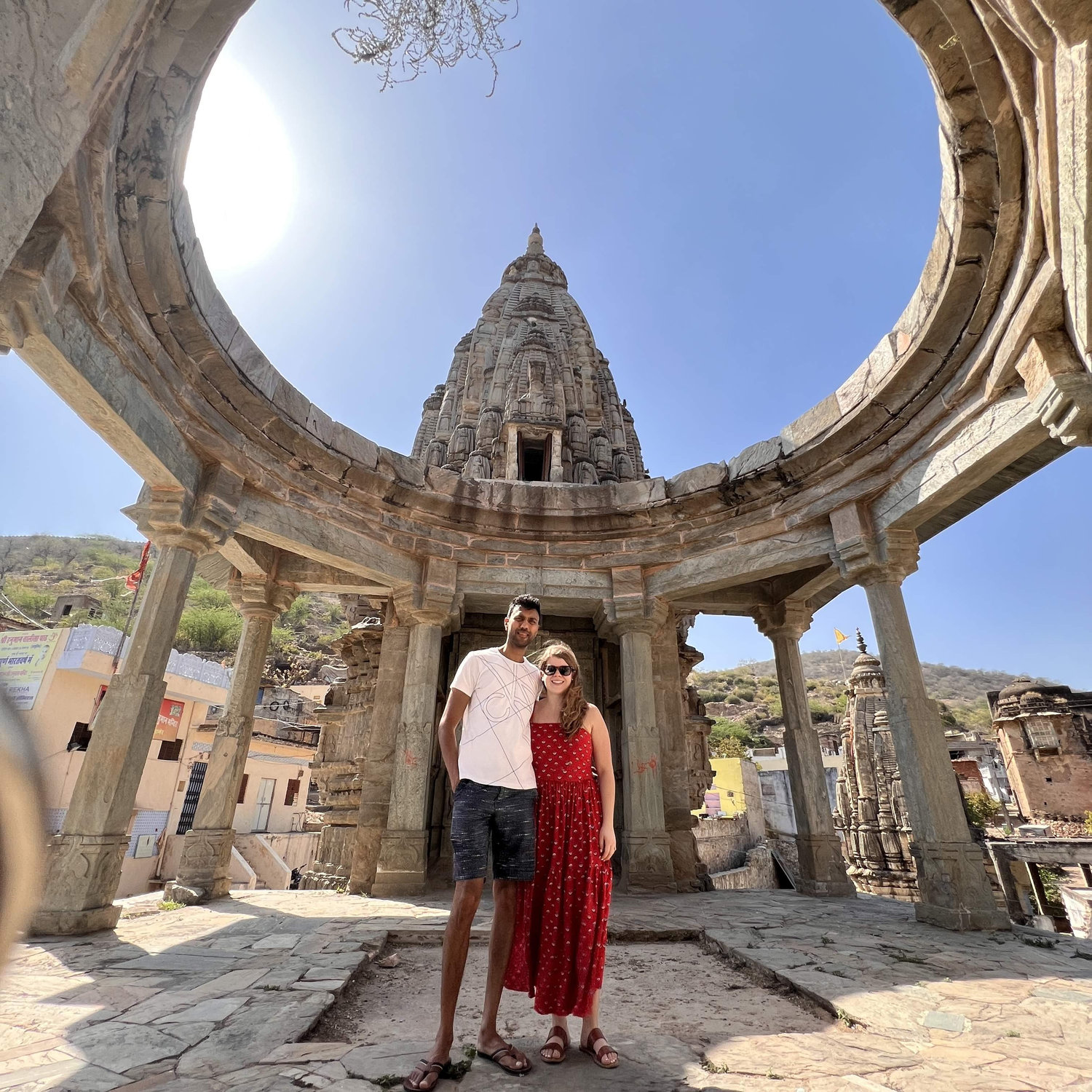 Exploring historic places in Jaipur, 2022