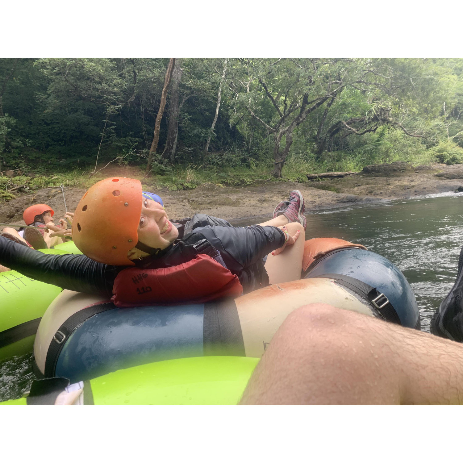 White water tubing on the Rio Negro