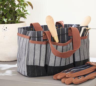 Striped Gardening Tool Bag
