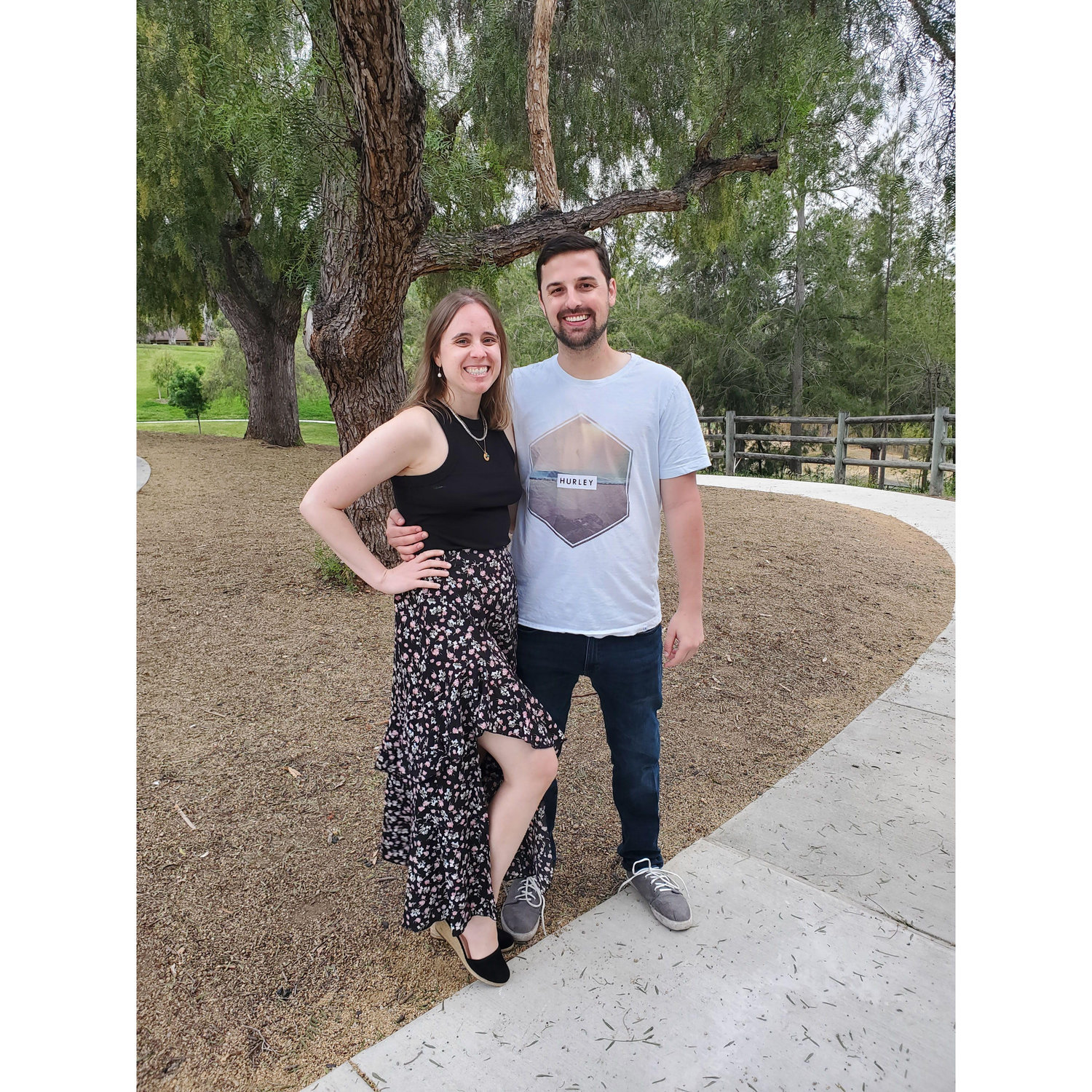 At a friend's engagement party