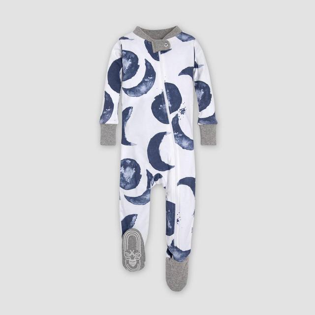 Burt's Bees Baby® Baby Hello Moon Organic Cotton Snug Fit Footed Pajama - Purple 18M