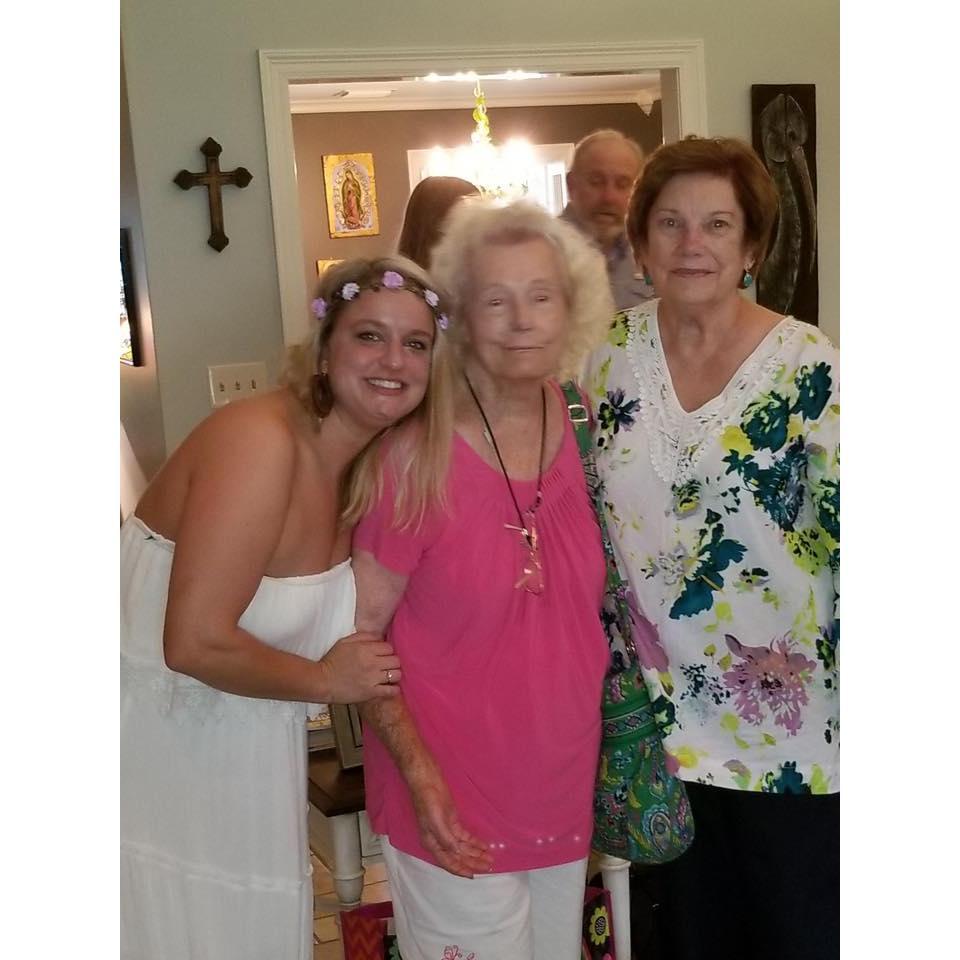 Erin, Nanny, and Melba.