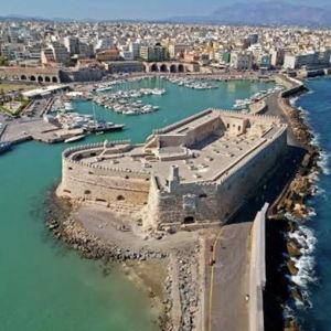 Round trip flights to Heraklion