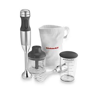 KitchenAid® 3-in-1 Immersion Hand Blender in Silver