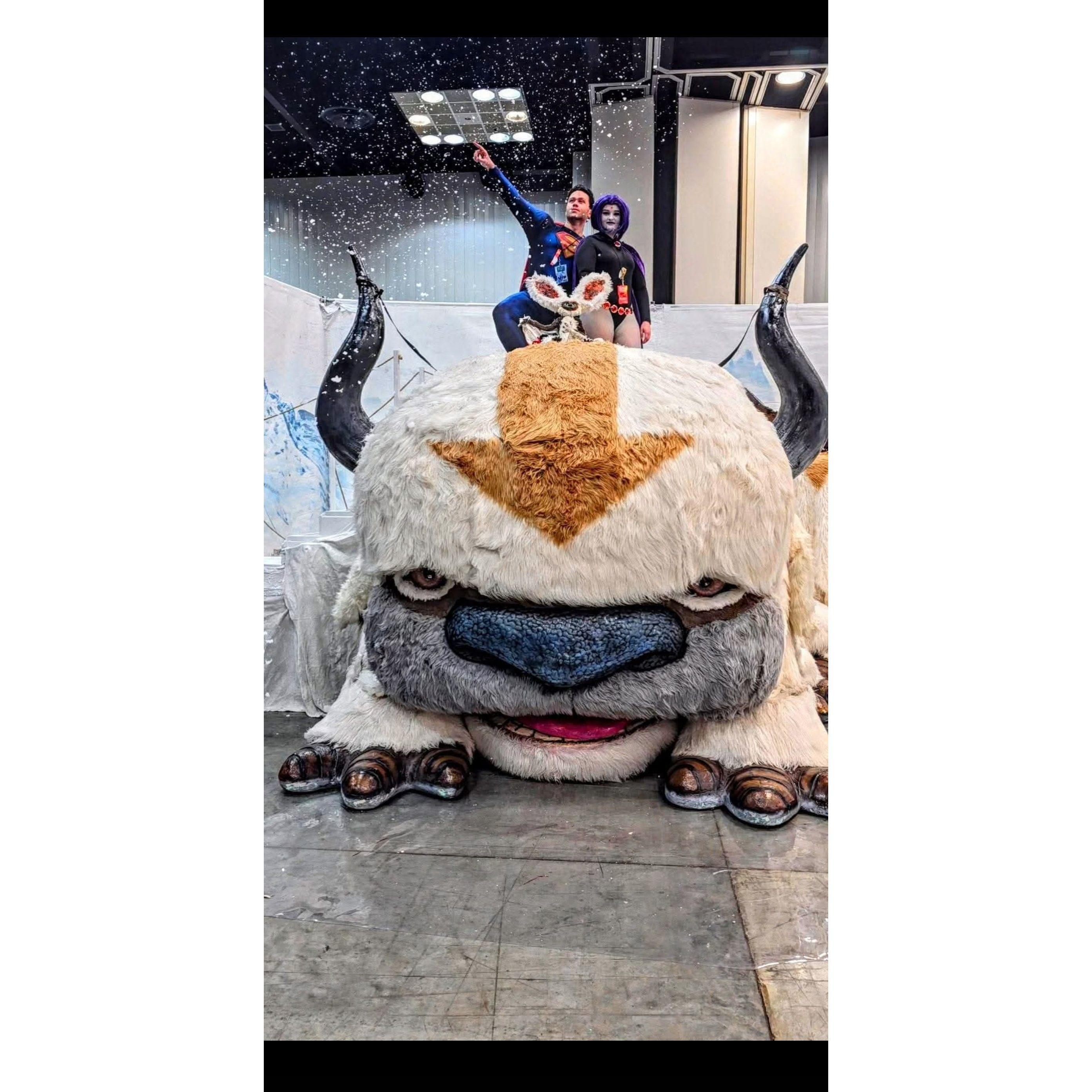 Second Comic Con Convention on top of giant Appa.