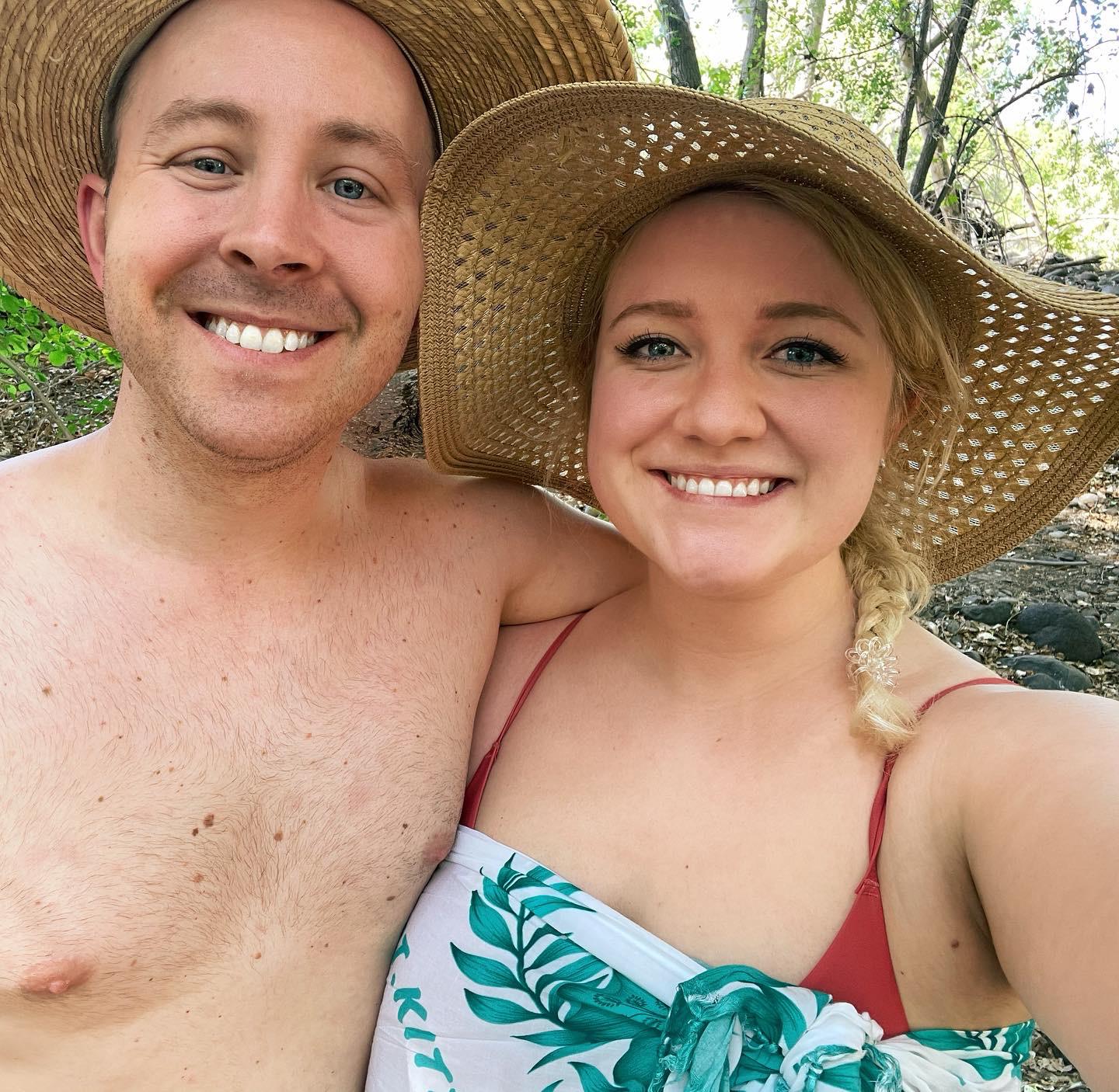 May 2021 - spending the day at a swimming hole along Clear Creek in Arizona on a surprise weekend trip planned by Colt!