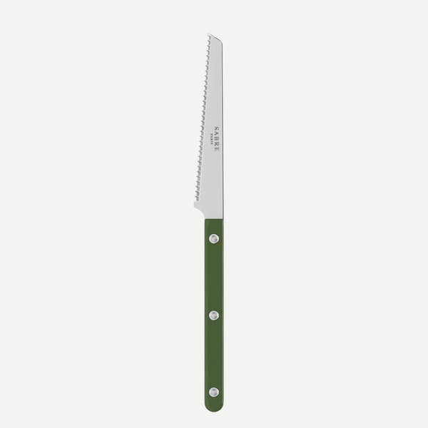 Bistrot Solid, Green - Tomato knife