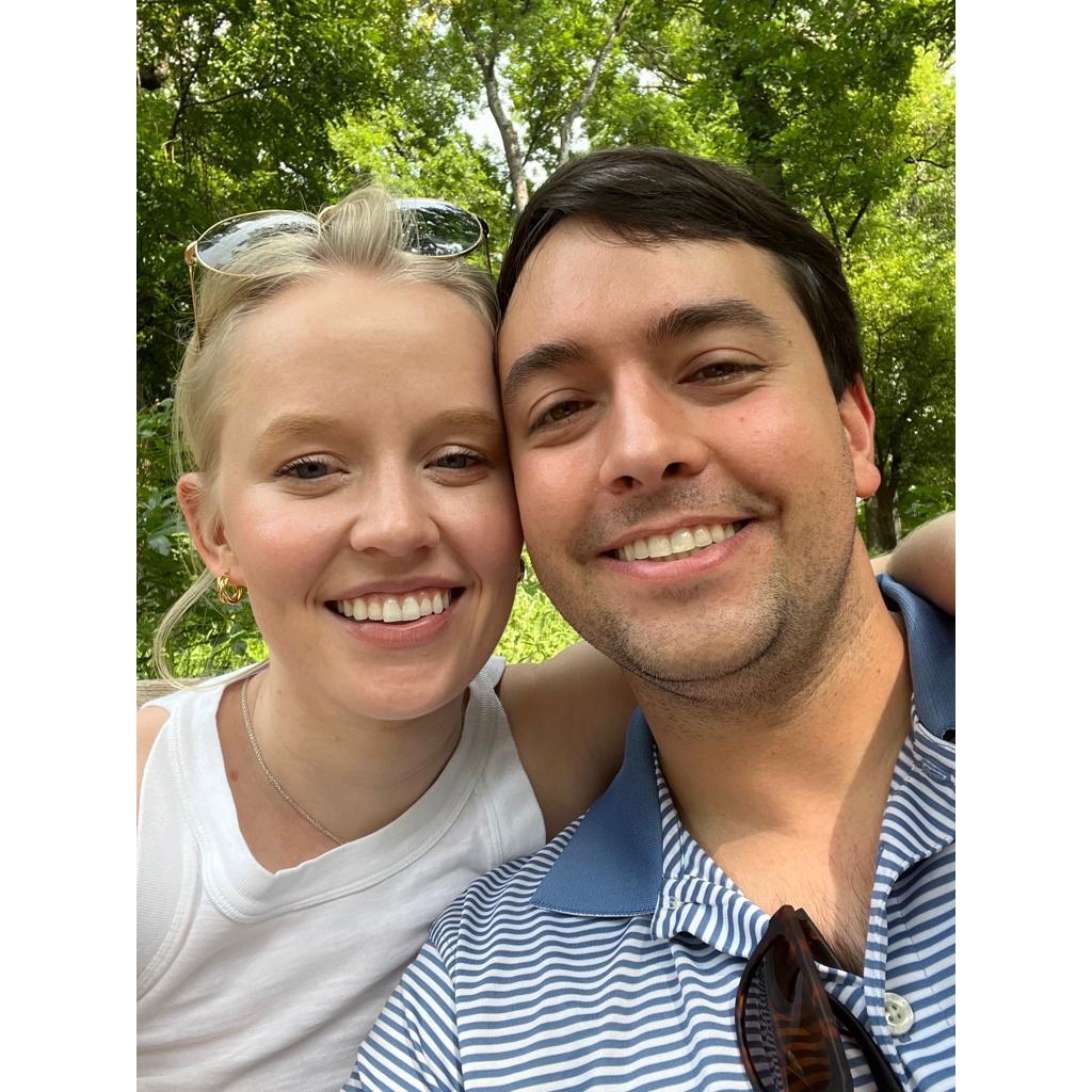 Visiting the Ft Worth Botanical Gardens!