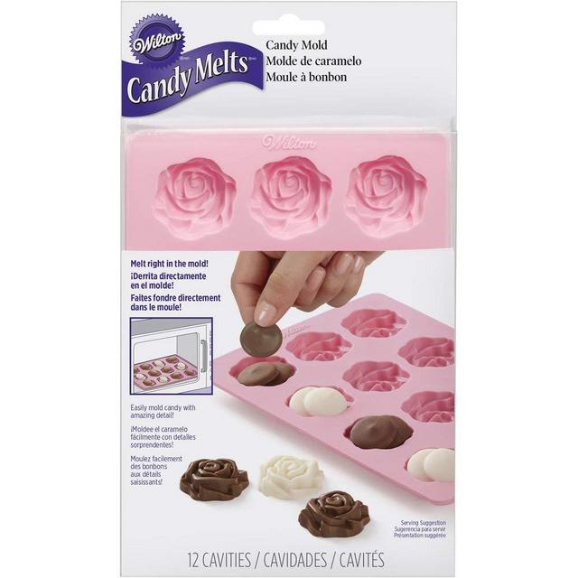 Wilton 2115-8516 Rose Silicone Candy Mold