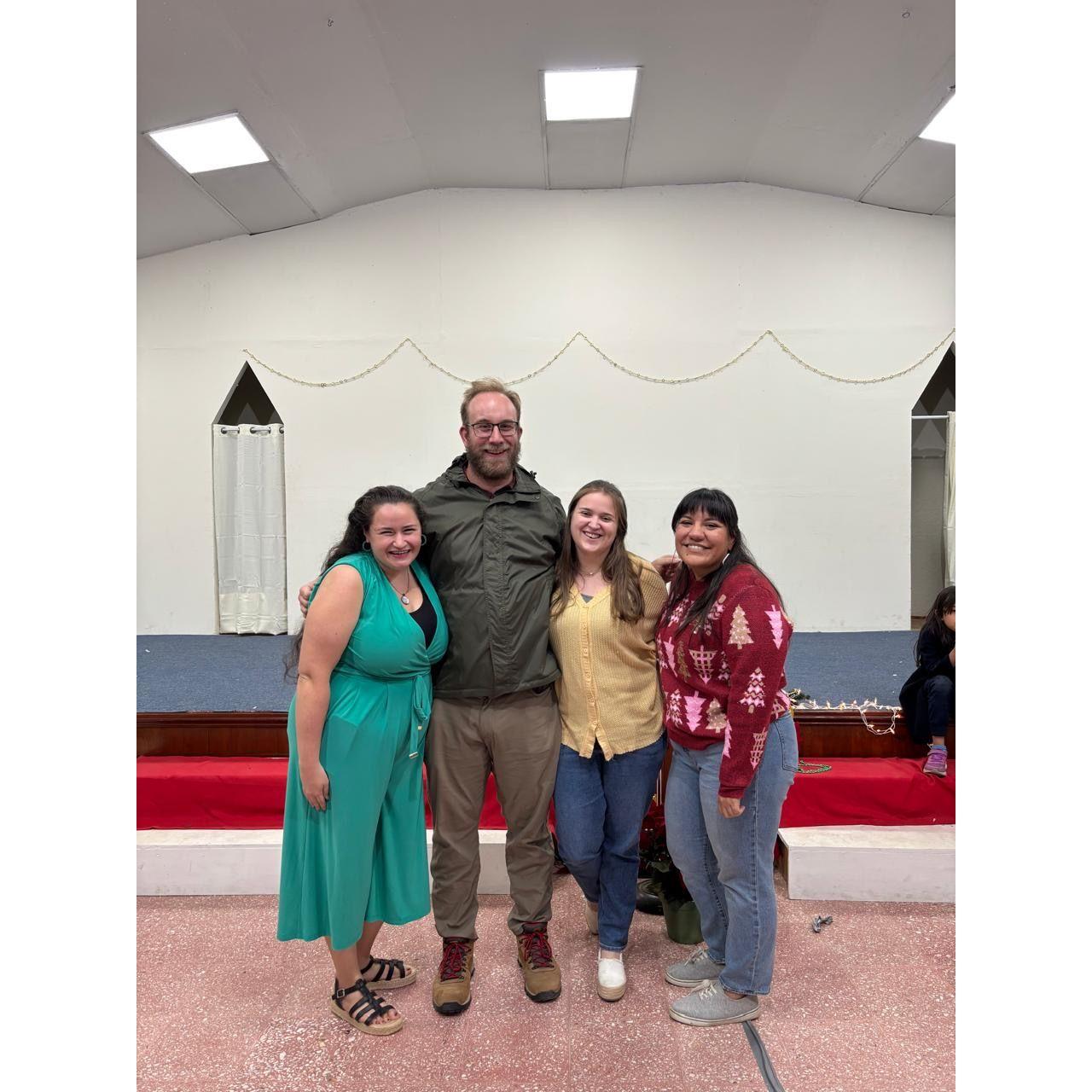 Ashley visiting Cody in Oaxaca over Christmas break 2024.