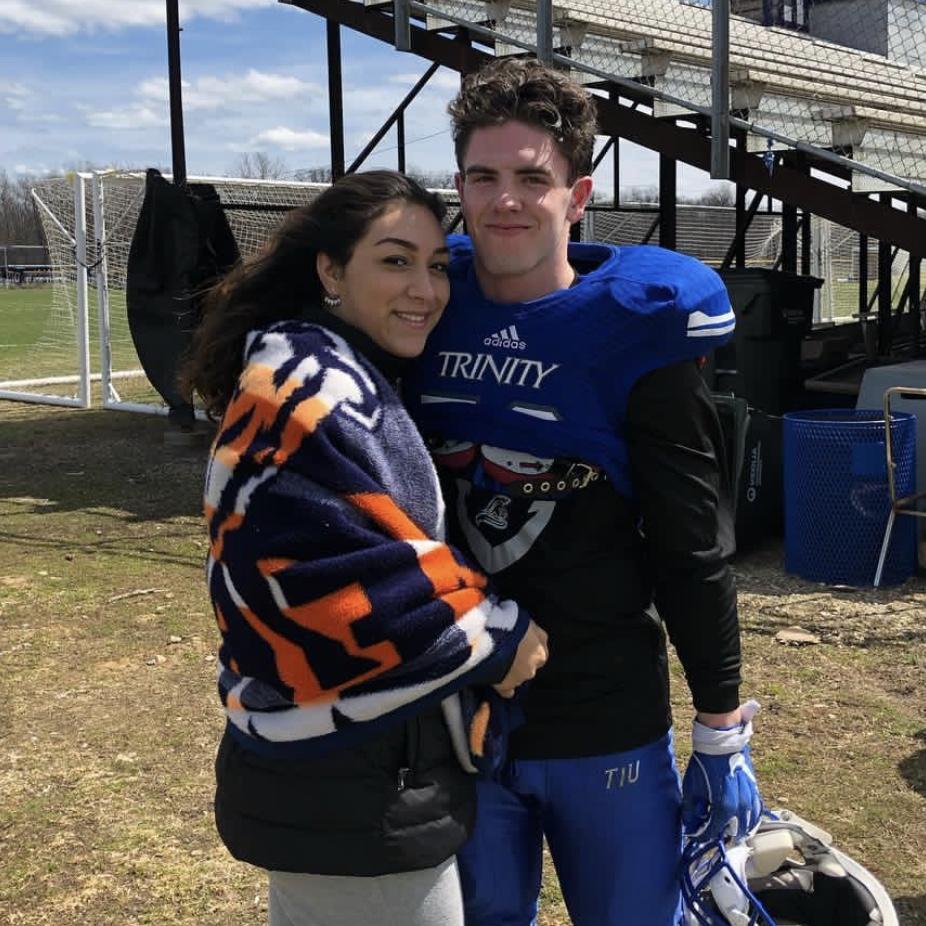 Brianna attends Dechlyn’s spring football game