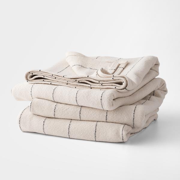 Cotton Pinstripe Blanket