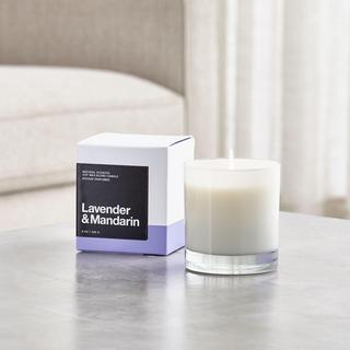 Lavender and Mandarin Scented Candle
