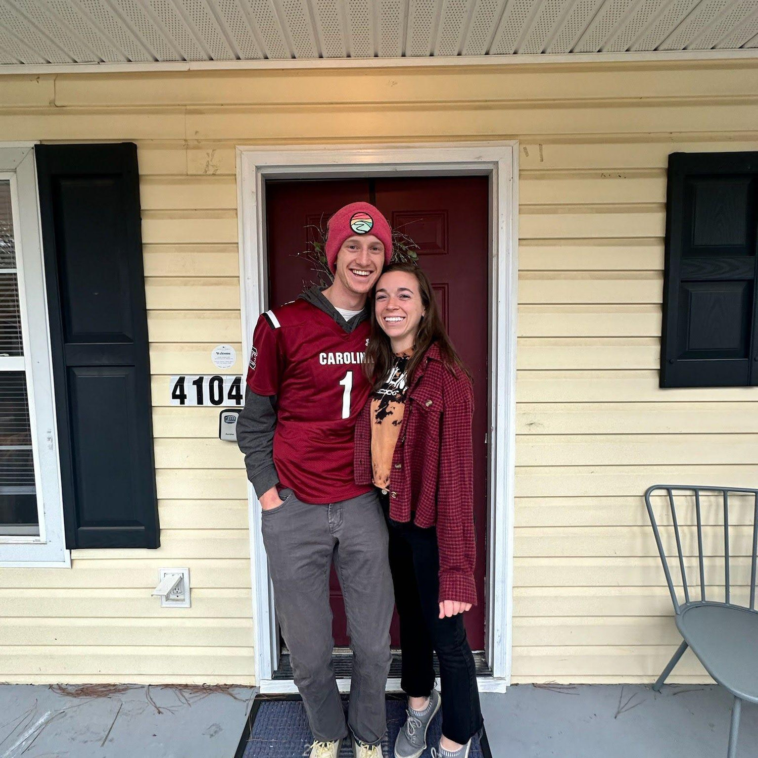 Theo's first South Carolina football game!