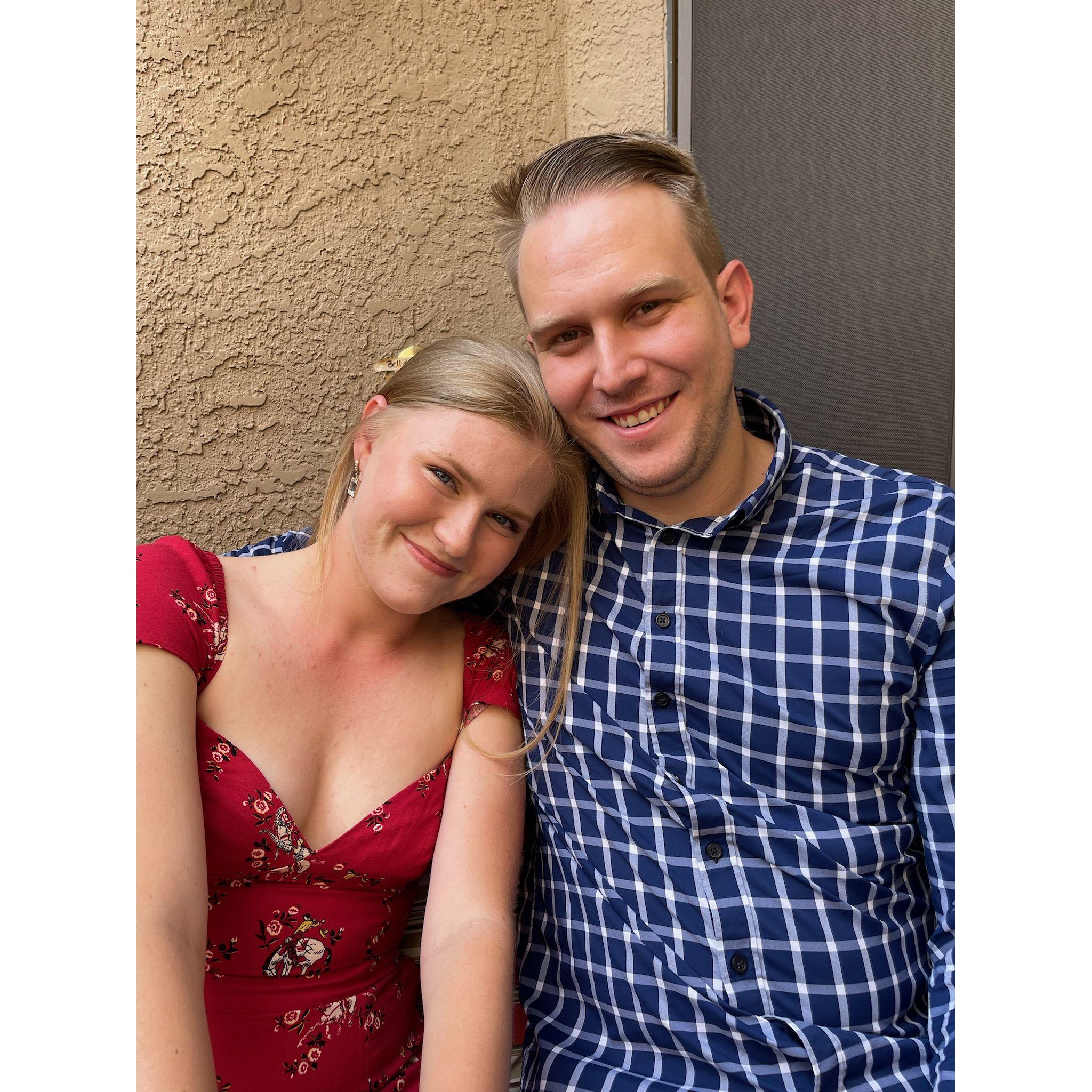 We celebrated our 1 year dating anniversary here!